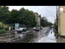 VIDÉO. Un violent orage s'abat sur Nantes ce vendredi 13 juin et perturbe la circulation des trams