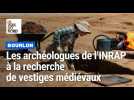 Chantier de fouilles archéologiques de l'INRAP à Bourlon