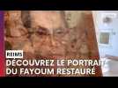 A Reims, la restauration de portrait du Fayoum dévoilée