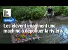 À Bruay, les élèvent imaginent une machine à dépolluer la Lawe