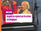 Angèle rejoint Dua Lipa sur la scène du Sportpaleis d'Anvers pour son dernier concert en Belgique