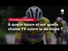 VIDÉO. Critérium du Dauphiné. À quelle heure et sur quelle chaîne TV suivre la 8e étape ?