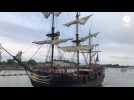 VIDÉO. Les bateaux de Débord de Loire arrivent au port de Nantes