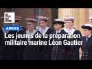 Remise de diplômes pour les jeunes de la préparation militaire marine d'Arras promotion 