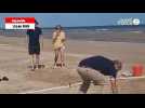 Vidéo. C'est parti pour le concours de cracher de bigorneaux, près de Cabourg