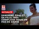 Sandrine Dans et sa fille Inès très complices pour quelques pas de danse