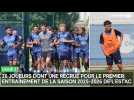 26 joueurs dont une recrue pour le premier entraînement de la saison 2025-2026 de l'Estac