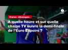 VIDÉO. France - Allemagne. À quelle heure et sur quelle chaîne TV suivre la demi-finale de l'Euro Espoirs ?