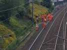 Lille : après un vol de câbles sur la voie TGV au Mont-de-Terre, des agents Scnf ont lancé les réparations