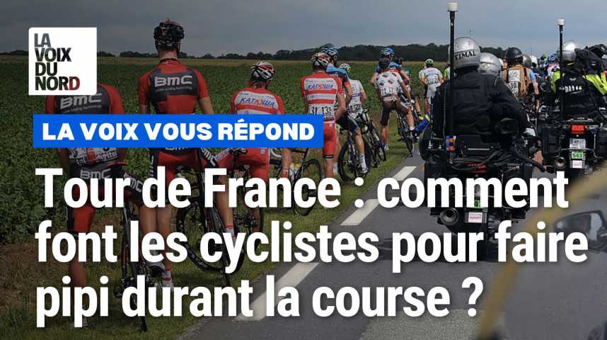 Tour de France : comment les cyclistes font-ils pour faire pipi durant