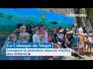 La Calanque du Mugel inaugure la première réserve marine des enfants
