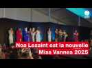 VIDEO. La nouvelle Miss Vannes 2025 est Noa Lesaint