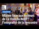 Marine face aux lecteurs de La Voix du Nord : retrouvez toute l'émission