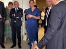 Visite de la nouvelle extension de l'hôpital de Dunkerque