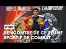 Rencontre de ce jeune sportif de combat