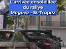 L'arrivée ensoleillée du rallye Megève - Saint-Tropez