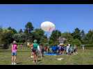 Une classe de CM2 participe à l'envol d'un ballon stratosphérique à Thionville