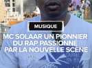 MC Solaar, un pionnier du rap passionné par la nouvelle scène