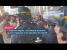 Immigration illégale : en gare de Rennes, la manifestation tourne à la pagaille générale