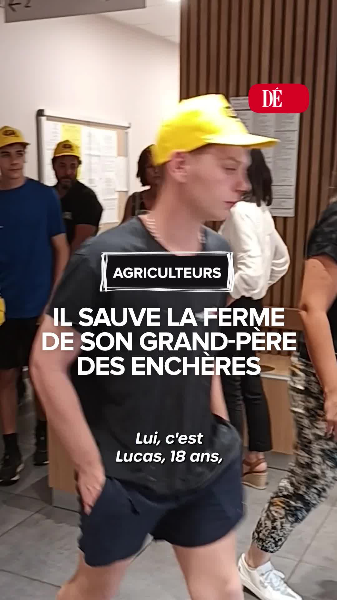 Je suis le plus heureux du monde, j'ai envie d'appeler mes proches pour  leur dire qu'on a gagné !": Lucas, 18 ans, a sauvé la ferme familiale -  ladepeche.fr