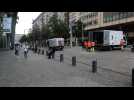 Polizeikontrollen im Brüsseler Südbahnhof