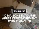 Un plancher s'effondre, 10 maisons évacuées dans un quartier de Toulouse fragilisé par les travaux du métro