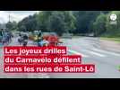 VIDEO. Un nouveau défilé haut en couleurs du Carnavélo dans les rues de Saint-Lô