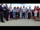 Inauguration de la première phase des travaux des Sables-Blancs à Douarnenez