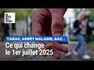 Fumer dans les lieux publics, vagues de chaleur, arrêts maladie... ce qui change le 1er juillet 2025