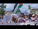 Aktivisten fordern in Brüssel EU-Sanktionen gegen Israel