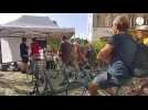 VIDÉO. À Quimper, ces adeptes de karaoké pédalent pour chanter à la Fête de la musique