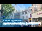 Un feu d'appartement dans le centre-ville de Martigues, les habitations et commerces voisins évacués