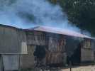 Feu de hangar agricole à Nuncq-Hautecote (Ternois)