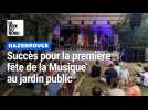 Hazebrouck : beau succès pour la première fête de la Musique au jardin public