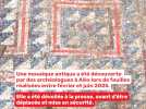 Une mosaïque antique découverte à Alès