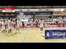 VIDÉO. Le Vendée Challans basket soulève le trophée de champion de Nationale 1