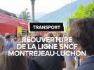 Réouverture de la ligne SNCF Montréjeau-Luchon au coeur des Pyrénées