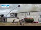 VIDÉO. Encore un incendie à La Flèche, deux appartements détruits