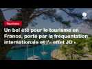 VIDEO. Un bel été pour le tourisme en France, porté par la fréquentation internationale et l'« effet JO »