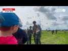 VIDÉO. 81e anniversaire du D-Day. Le graal à La Fière, c'est obtenir une photo avec un parachutiste