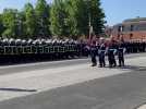 Hommage à La Fère aux deux pompiers décédés à Laon. La Marseillaise