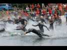 Sarrebourg : une 17e édition du triathlon sous la pluie