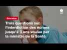 VIDÉO. Trois questions sur l'interdiction des écrans jusqu'à 3 ans voulue par la ministre de la Santé