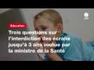 VIDÉO. Trois questions sur l'interdiction des écrans jusqu'à 3 ans voulue par la ministre de la Santé (1)