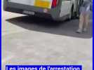 Attaque au couteau dans un bus à Anvers: les premières images de l'interpellation