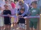 inaugiration du jardin éphémère de Calais