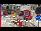 Les travaux à Vailly-sur-Aisne impactent les commerces