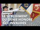 Paris: le 3e régiment du génie honoré aux Invalides