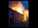 Rosières-aux-Salines : un bâtiment détruit par un incendie dans le centre du village, mardi 10 juin, vers 22 h