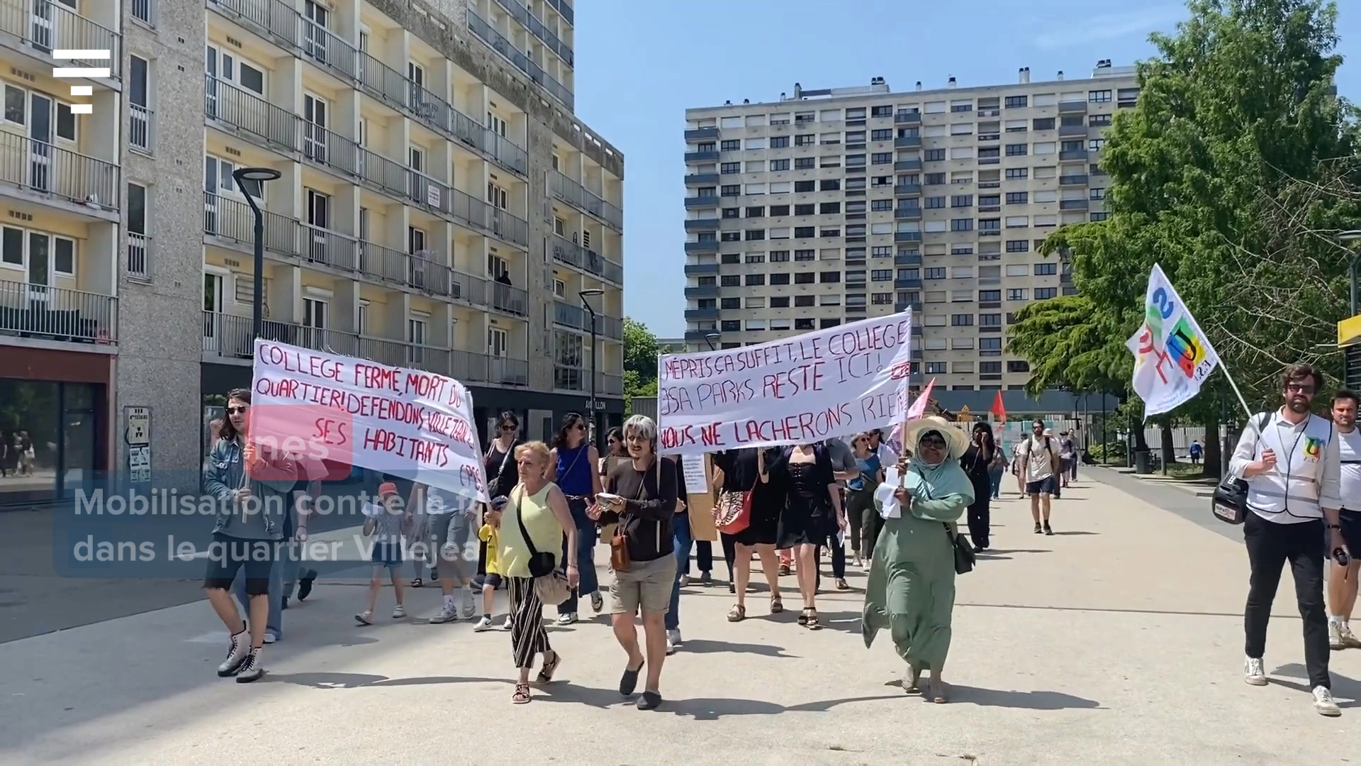 « Une génération d'élèves sacrifiés » : des familles protestent contre la disparition programmée d'un collège à Rennes